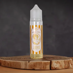Flacon e-liquide 50ML Custard Noisette Les Authentics