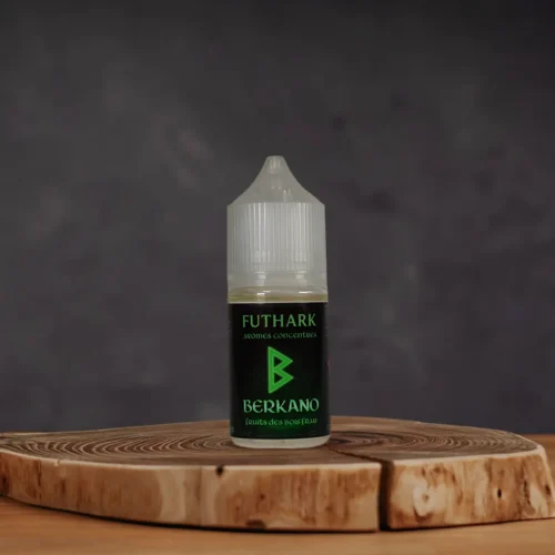 Flacon du concentré Berkano de la gamme Futhark par la Maison Codex