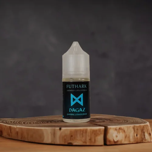 Flacon du concentré Dagaz 30ml de la gamme Futhark par Maison Codex